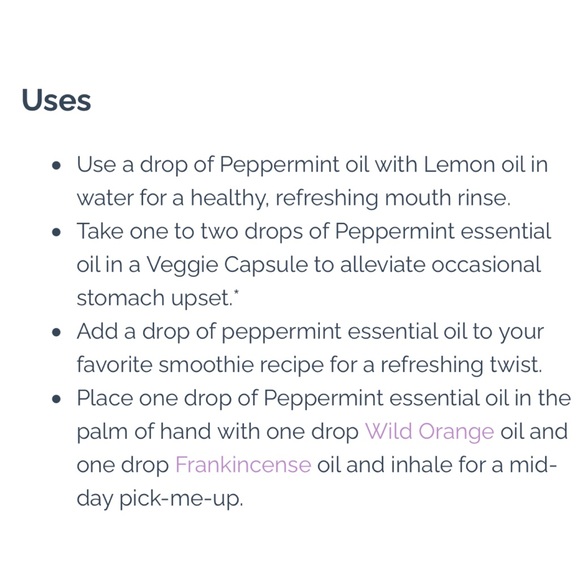 doTERRA Peppermint Essential Oil 15ml - Picture 5 of 6